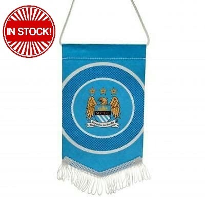 Manchester City FC Bullseye Mini Pennant