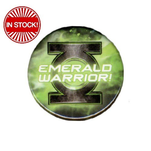 Green Lantern Movie 'Emerald Warrior' Promo Button