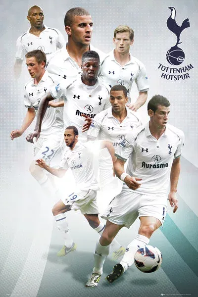 Tottenham Hotspur FC 12/13 Players Poster