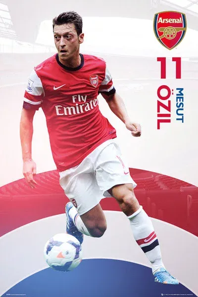 Arsenal FC 13/14 Ozil Poster