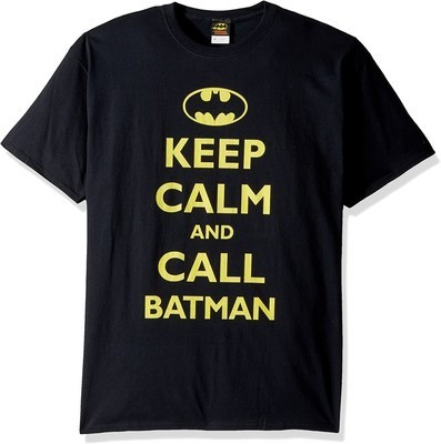 DC Comics Batman Keep Calm And Call Batman T-Shirt