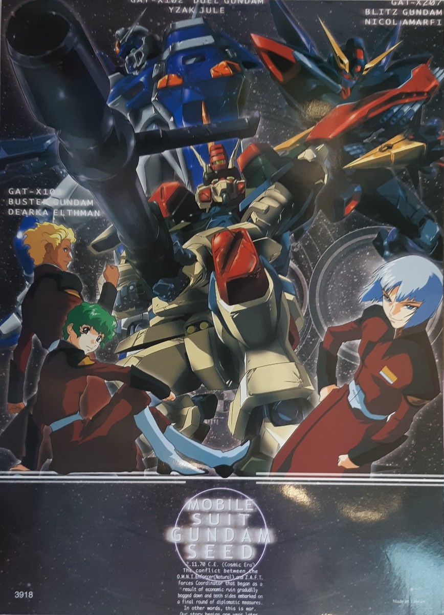 Gundam Seed Poster 3918