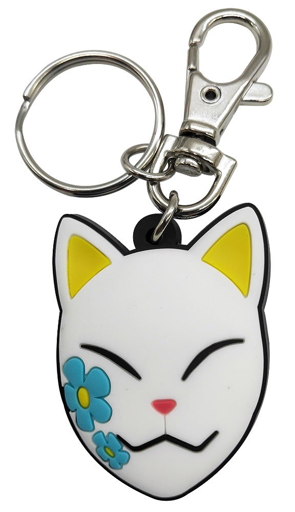 Demon Slayer - Makomo's Warding Mask PVC Keychain