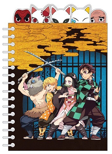 Demon Slayer - Key Art Tabbed Notebook