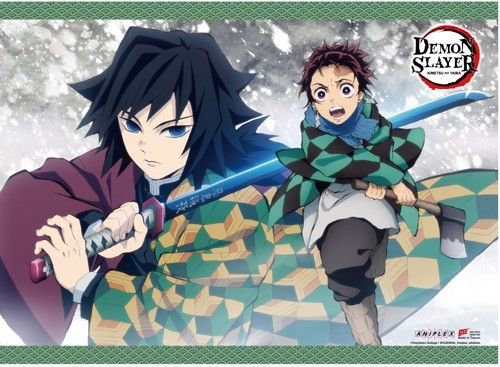 Demon Slayer - Tanjiro & Giyuu Wall Scroll