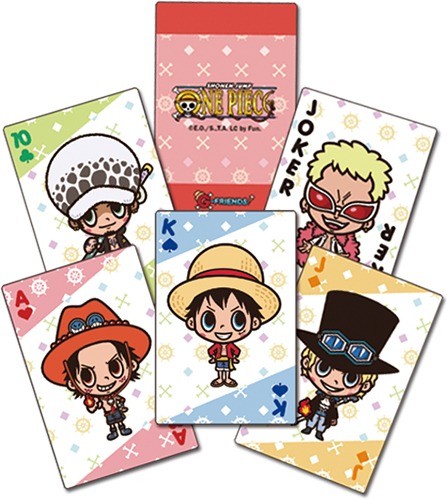One Piece - SD Chibi Group Playing Cards