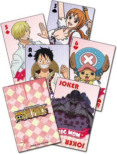 One Piece - Whole Cake Island Group Playing Cards