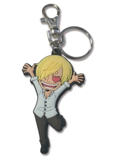 One Piece - Vinsmoke Sanji In Love PVC Keychain