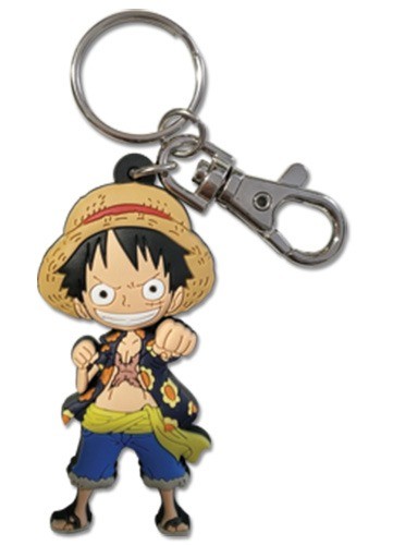 One Piece - SD Monkey D. Luffy PVC Keychain