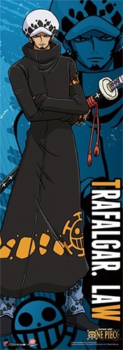 One Piece - Law New World Human Size Wall Scroll