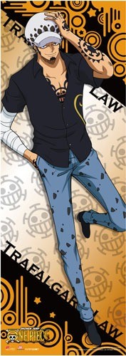One Piece - Law Human Size Wall Scroll