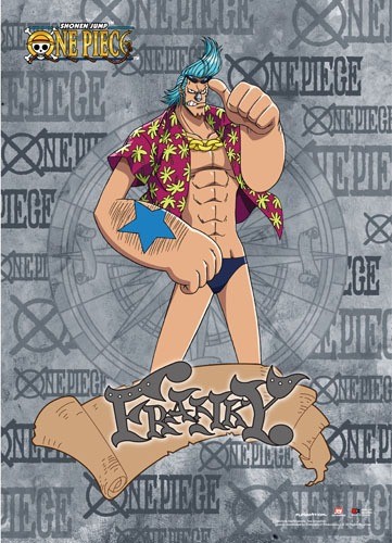 One Piece - Franky Wall Scroll