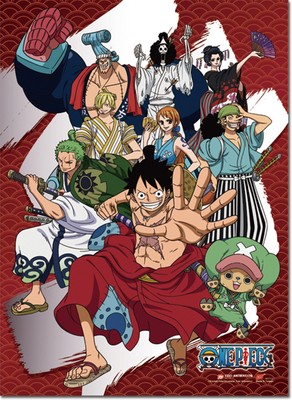 One Piece - Wano Country Arc Group #1 Wall Scroll