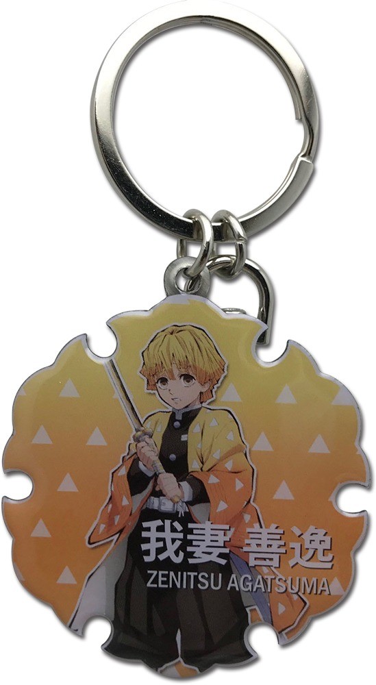 Demon Slayer - Zenitsu Agatsuma Metal Keychain