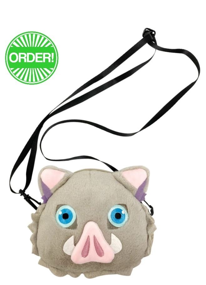 Demon Slayer - Hashibira Inosuke Plush Bag
