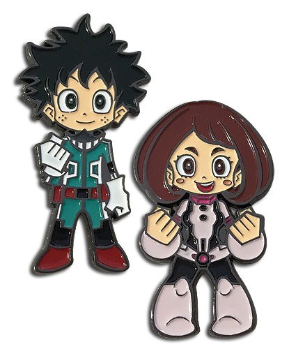 My Hero Academia - Midoriya Izuku "Deku" & Ochaco Uraraka "Uravity" Pins
