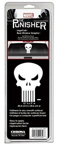 The Punisher Skull Logo Cutz Rear Window Decal Graphix