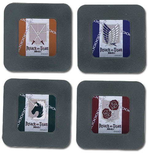 Attack On Titan - Set 1 Coaster