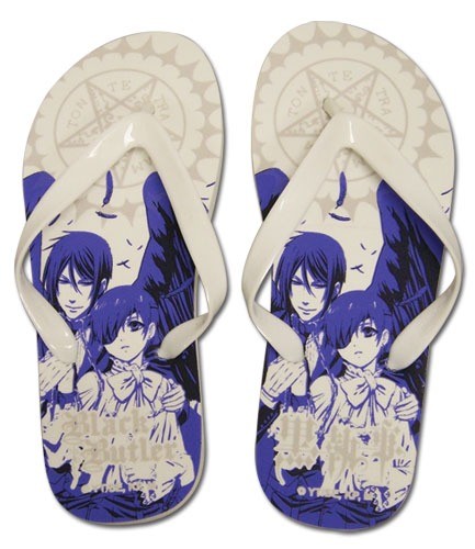Black Butler - Ciel Phantomhive And Sebastian Michaelis Slippers