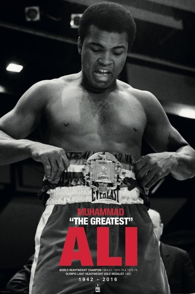 Ali - Belt - Commemorative Poster