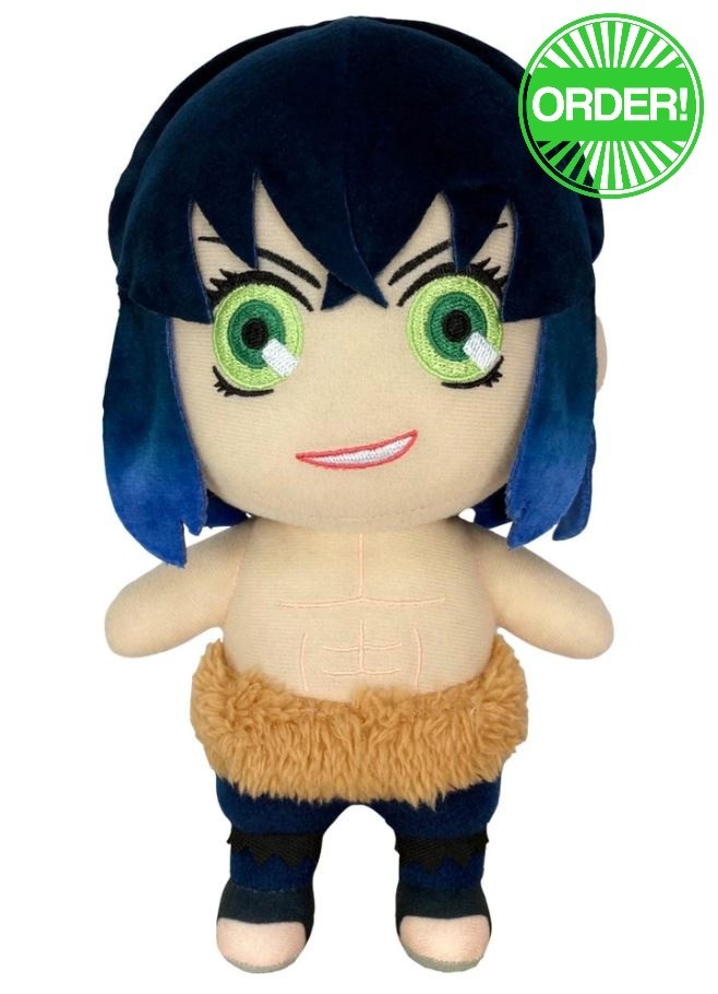 Demon Slayer - Inosuke Hashibira True Face Plush 8"H