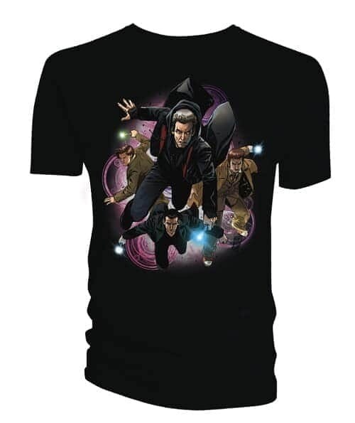 Doctor Who 4 Doctors DW Day 2016 PX T-Shirt