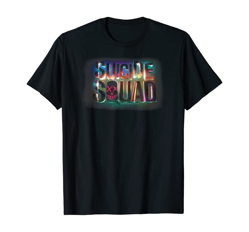 Suicide Squad Neon Logo T-Shirt