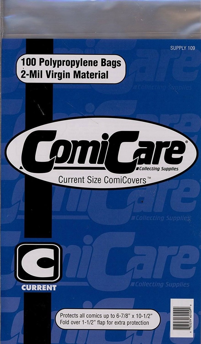 ComiCare Current PP Bags 100ct