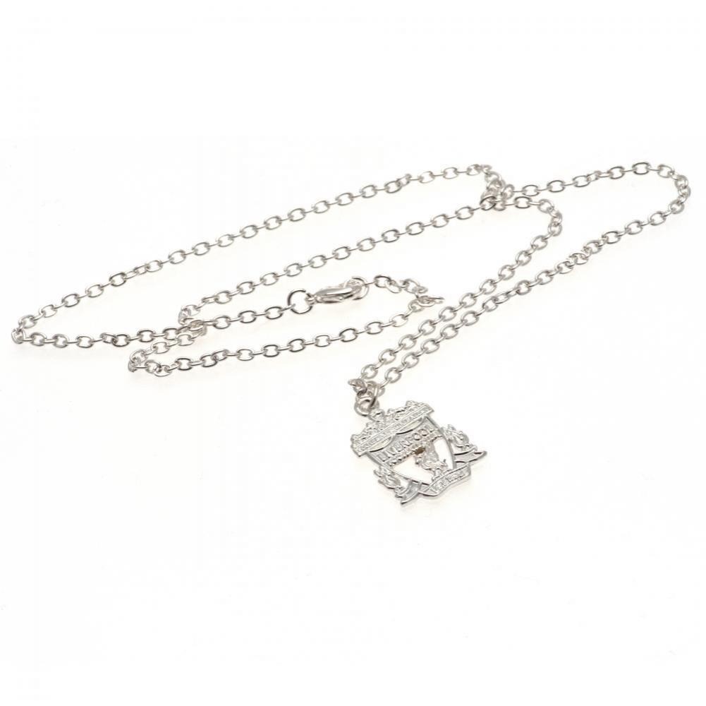 Liverpool Silver Plated Pendant & Chain Cr