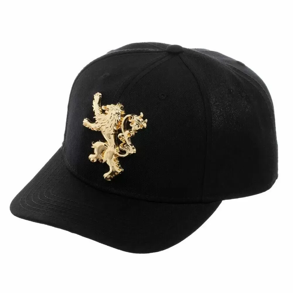 Game Of Thrones House Lannister Metal Badge Cap
