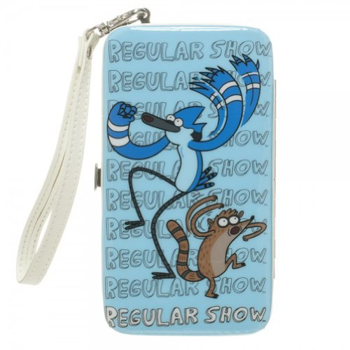 Regular Show Cartoon Universal Phone Hinge Wallet