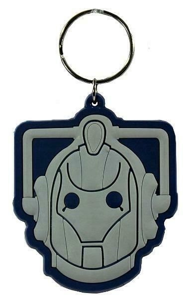 Doctor Who Cyberman PVC Keychain