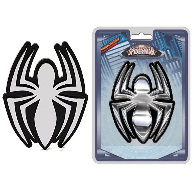 Ultimate Spider-Man Icon Chrome Injection Molded Emblem