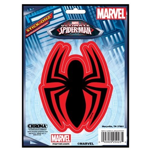 Ultimate Spider-Man Logo Stick-Onz Decal