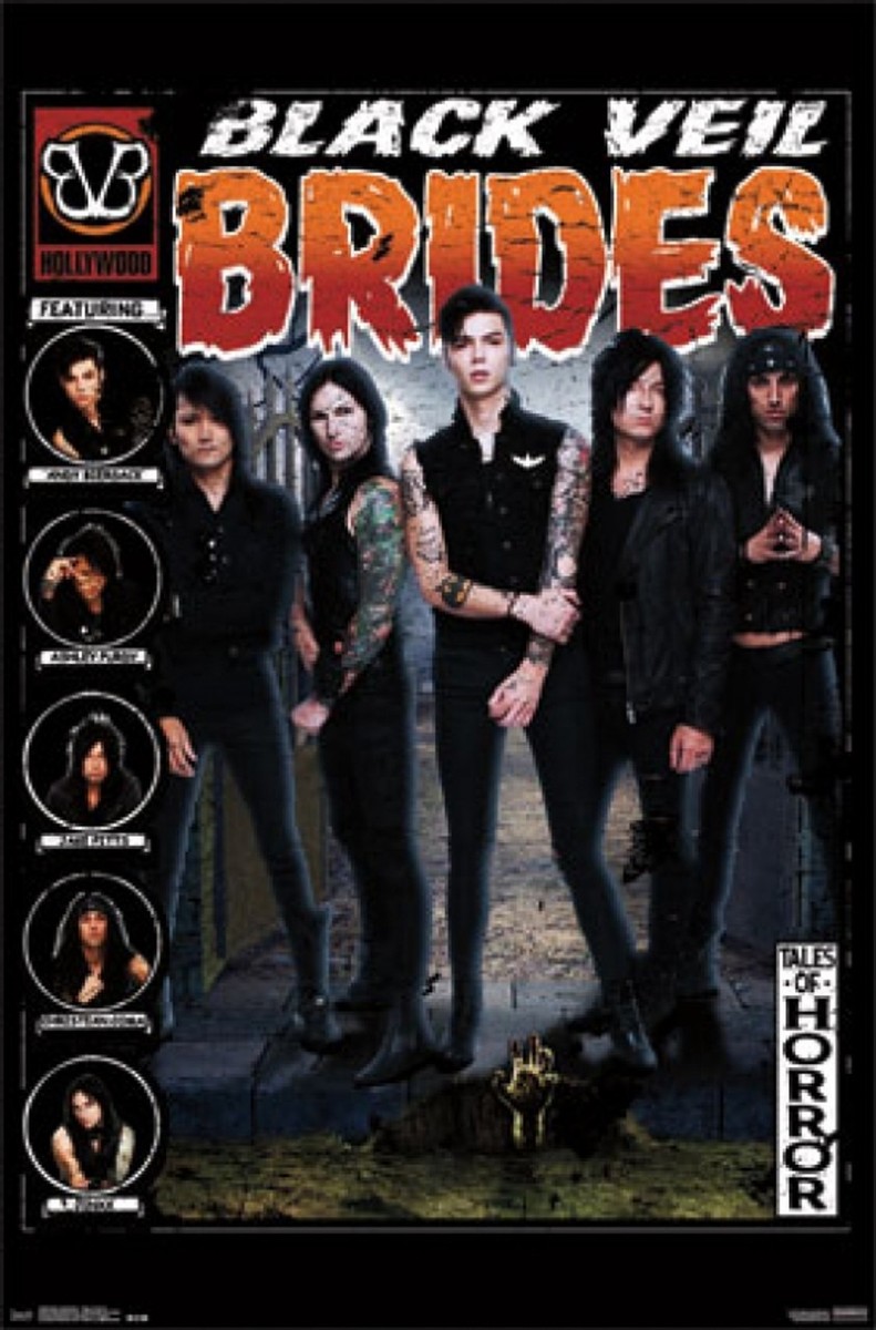 Black Veil Brides - Tales of Horror Poster