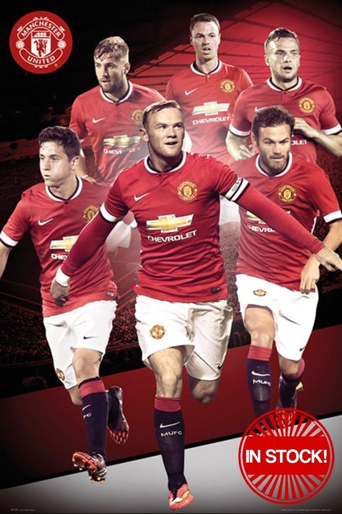Manchester United FC 14/15 Players Poster