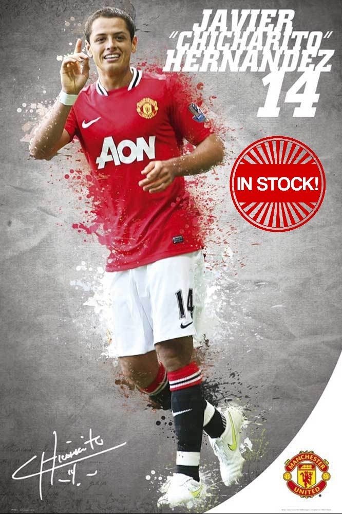 Manchester United FC 11/12 Hernandez Poster