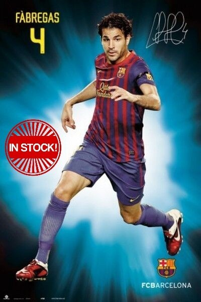 FC Barcelona 11/12 Fabregas Poster