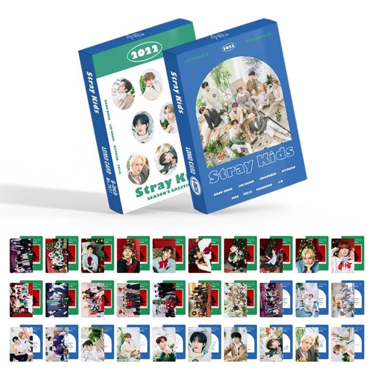 Stray Kids  Lomo Cards  6"