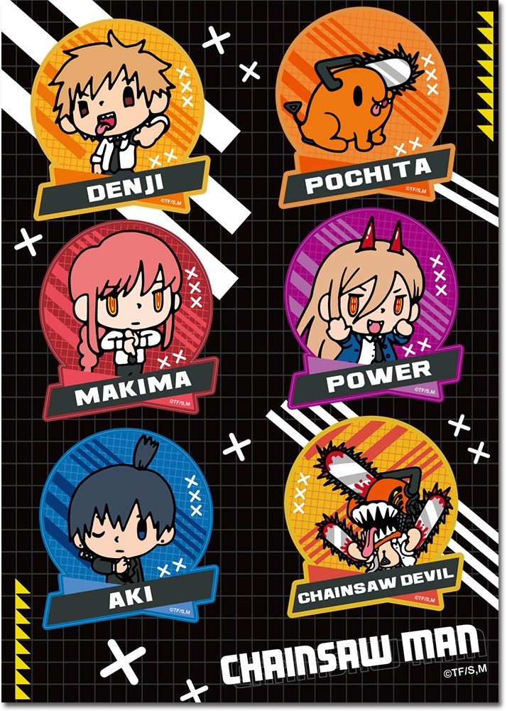 Chainsaw Man - SD Group Sticker Set
