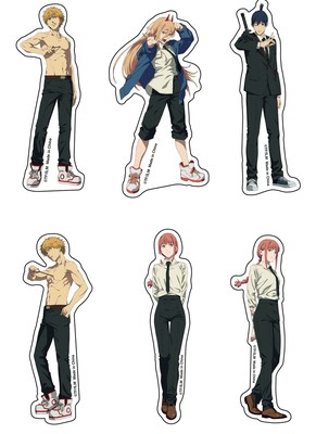 Chainsaw Man - Character Group Die-Cut Sticker Set