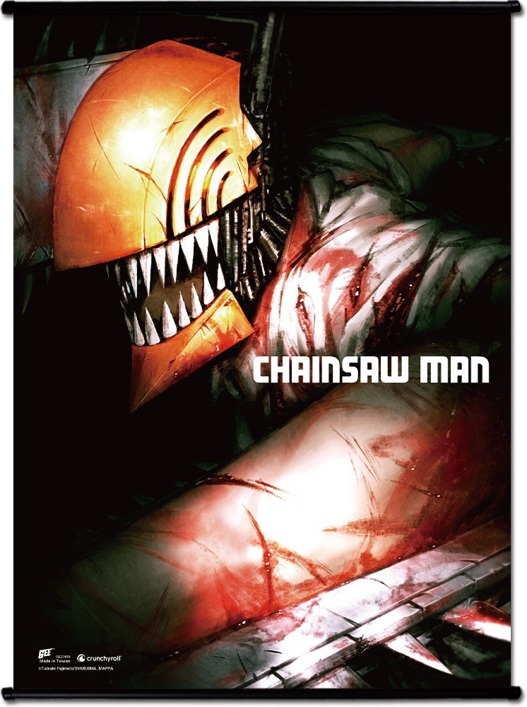 Chainsaw Man - Chainsaw Man Teaser VisuaI SS Wall Scroll