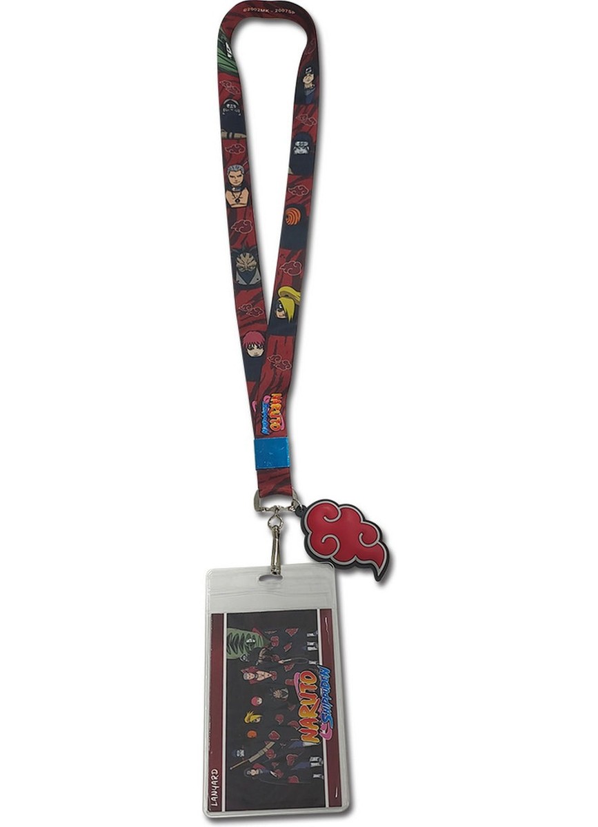Naruto Shippuden - Akatsuki Group #2 Lanyard