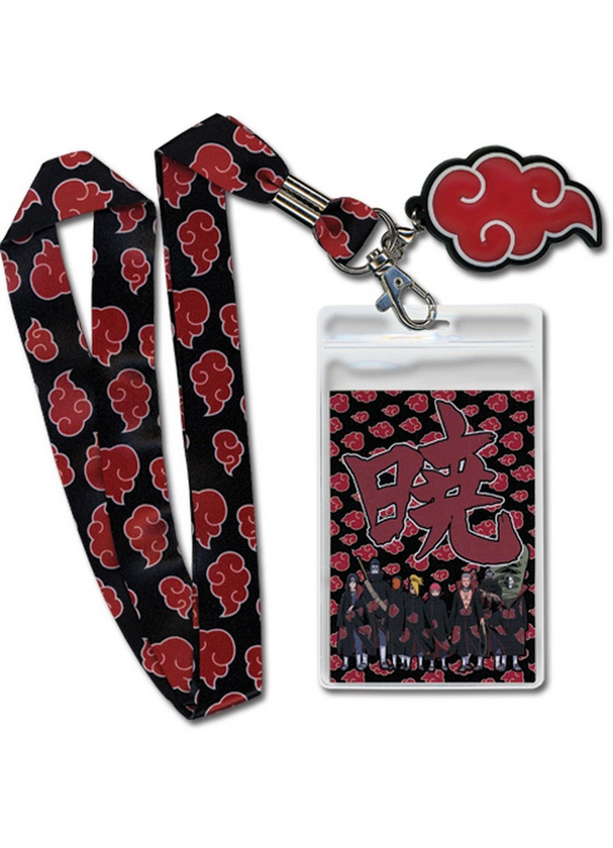 Naruto Shippuden - Akatsuki Group Lanyard