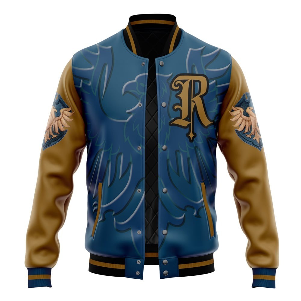 Harry Potter Hogwarts Legacy Ravenclaw Varsity Jacket