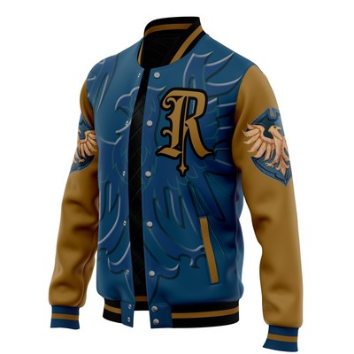Harry Potter Hogwarts Legacy Ravenclaw Varsity Jacket