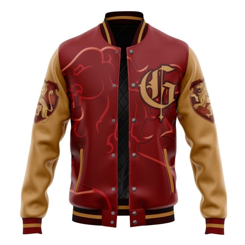 Harry Potter Hogwarts Legacy Gryffindor Varsity Jacket