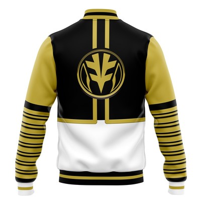 Mighty Morphin Power Rangers White Ranger Varsity Jacket