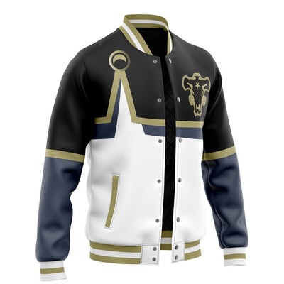 Black Clover Black Bulls Varsity Jacket