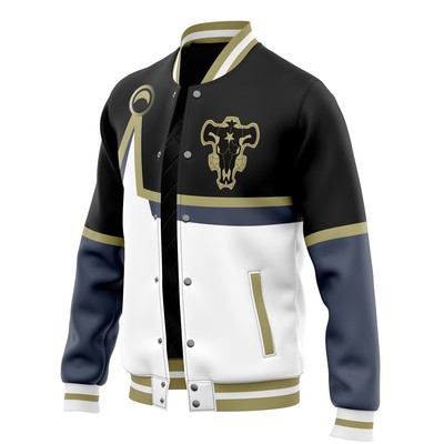 Black Clover Black Bulls Varsity Jacket